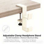 🎄Adjustable Christmas Fireplace Mantel Hooks – Heavy-Duty Stocking & Wreath Hanger Clamps for Holiday Decorations