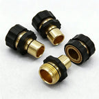 Leak-Resistant Garden Hose Quick Connector Set