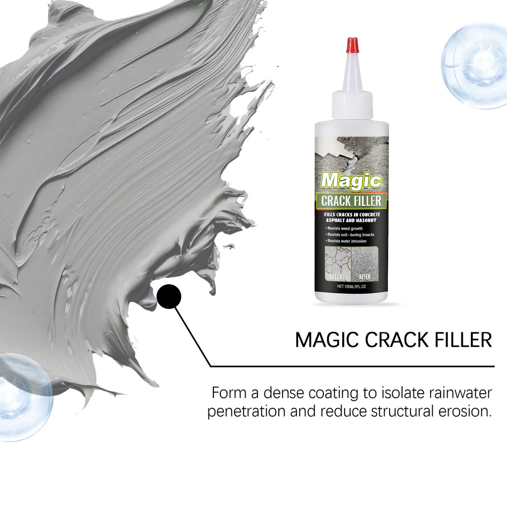 Waterproof Asphalt & Concrete Crack Filler