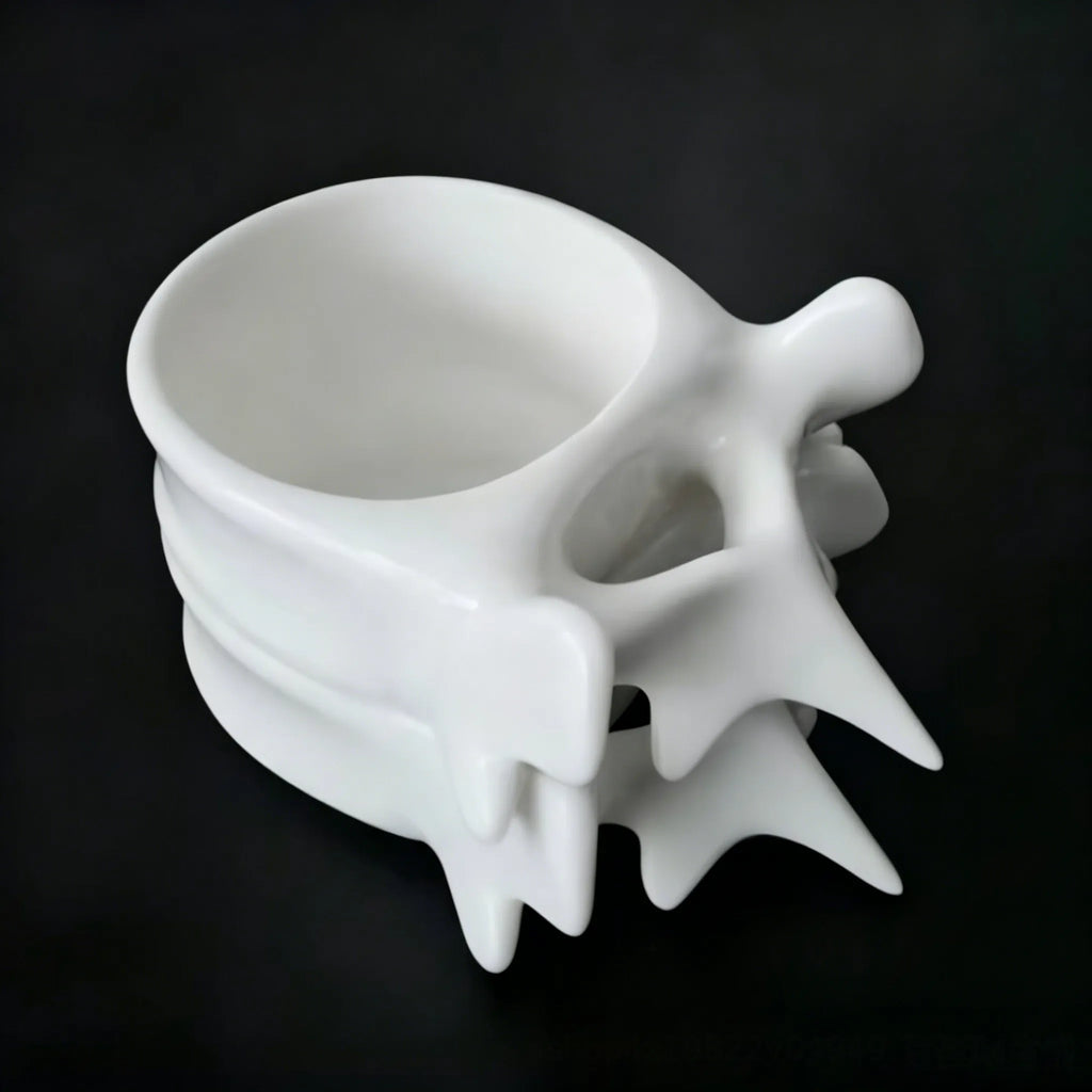 💀 Spine Skeleton Ceramic Mug