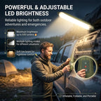 🏕️ Rechargeable Camping Light Strip – Foldable Waterproof LED Tent Light with Type-C Charging