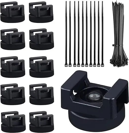 Magnetic Cable Zip Tie Mount Kit – Smart, Flexible Cable Management for Every Space