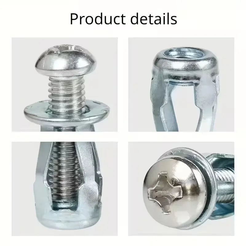 25-Piece Jack Nut Kit for Hollow Walls & Thin Metal