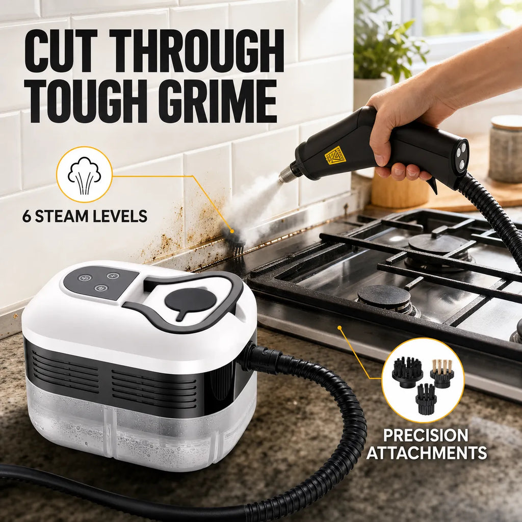 6-Level High-Pressure Steam Cleaner