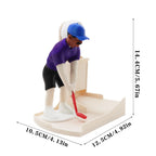 Fridge-Mounted Golf Bottle Opener with Cap Catcher