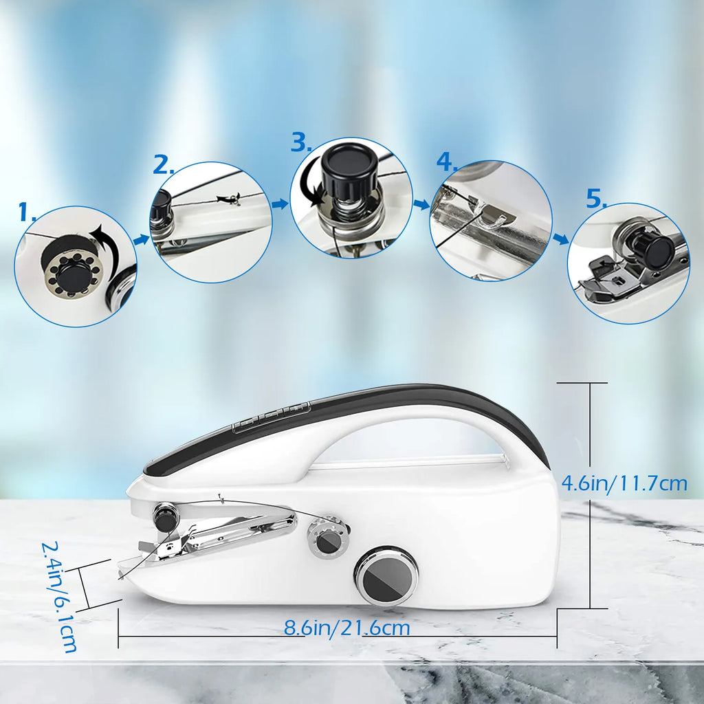 🧵 Portable Handheld Sewing Machine