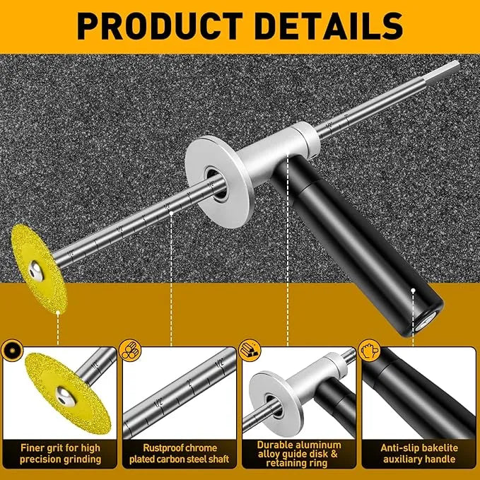 Inside PVC Pipe Cutter with Diamond Grit Cutting Wheel – Precision Cutting for Plumbing Projects