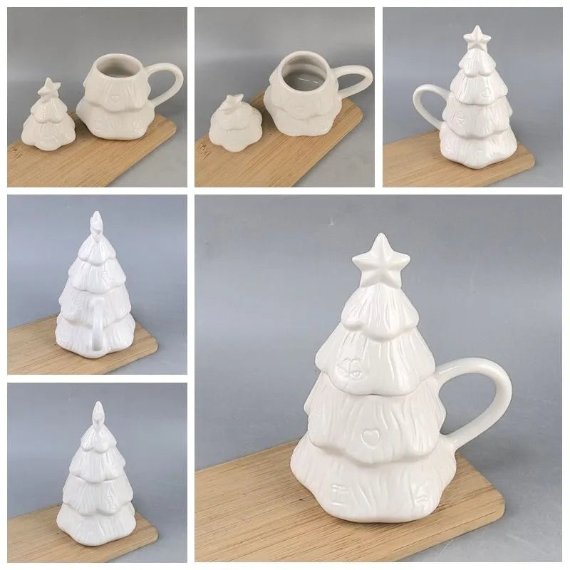 🎁 Christmas Mug Painting Kit – Create Your Own Festive Masterpiece!