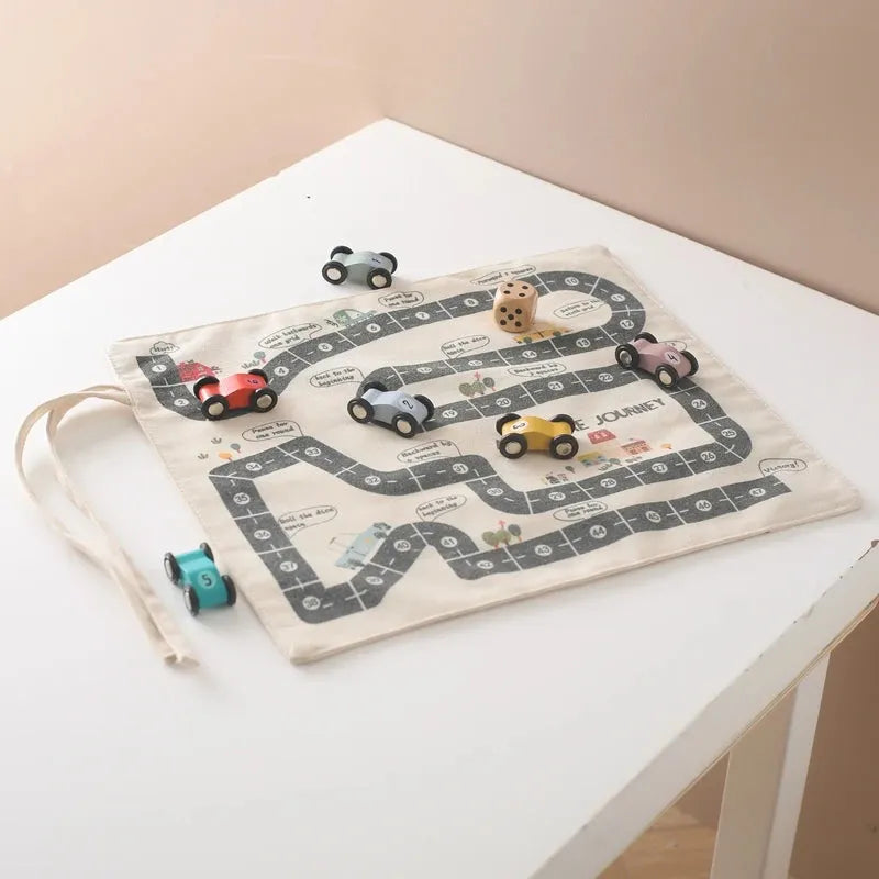Wooden Cars & Road Map Game 🛒BUY 2 FREE SHIPPING