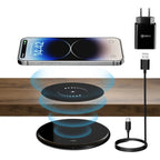 Hidden Through-Desk 10W Wireless Charger Kit