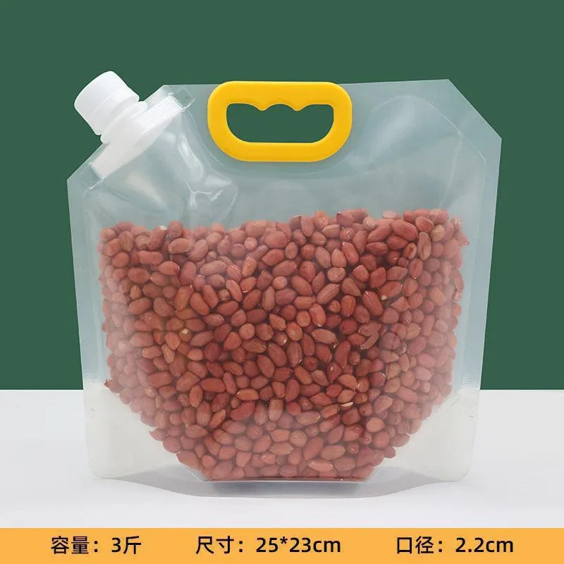 Easy-Pour Reusable Pantry Storage Bag