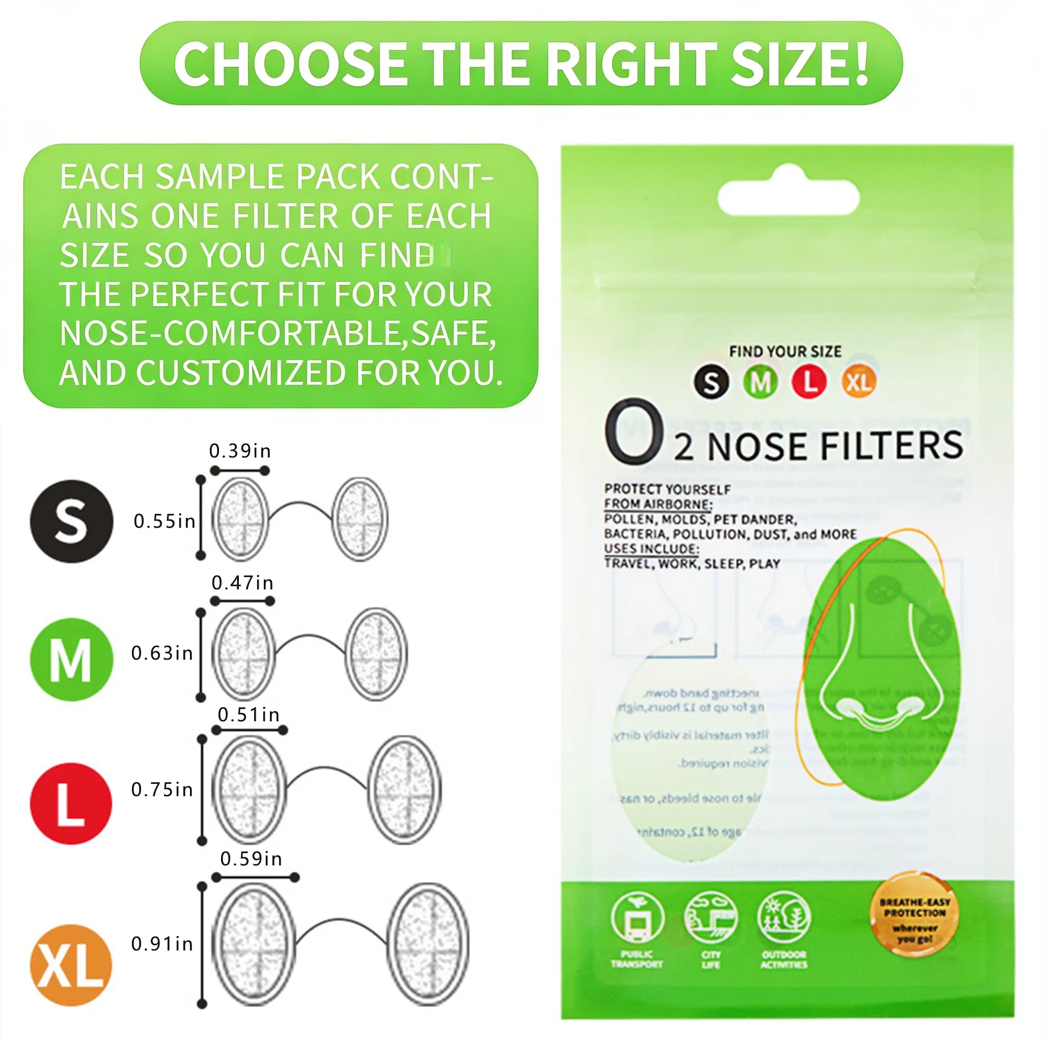 👃Anti-Dust Nasal Filter — Industrial-Grade Disposable Nasal Inserts