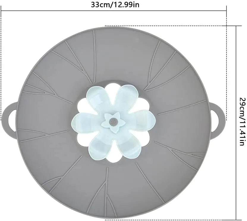 Anti-Overflow Silicone Lid for Pots and Pans