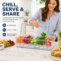 🧊 5-Compartment Chilled Tray