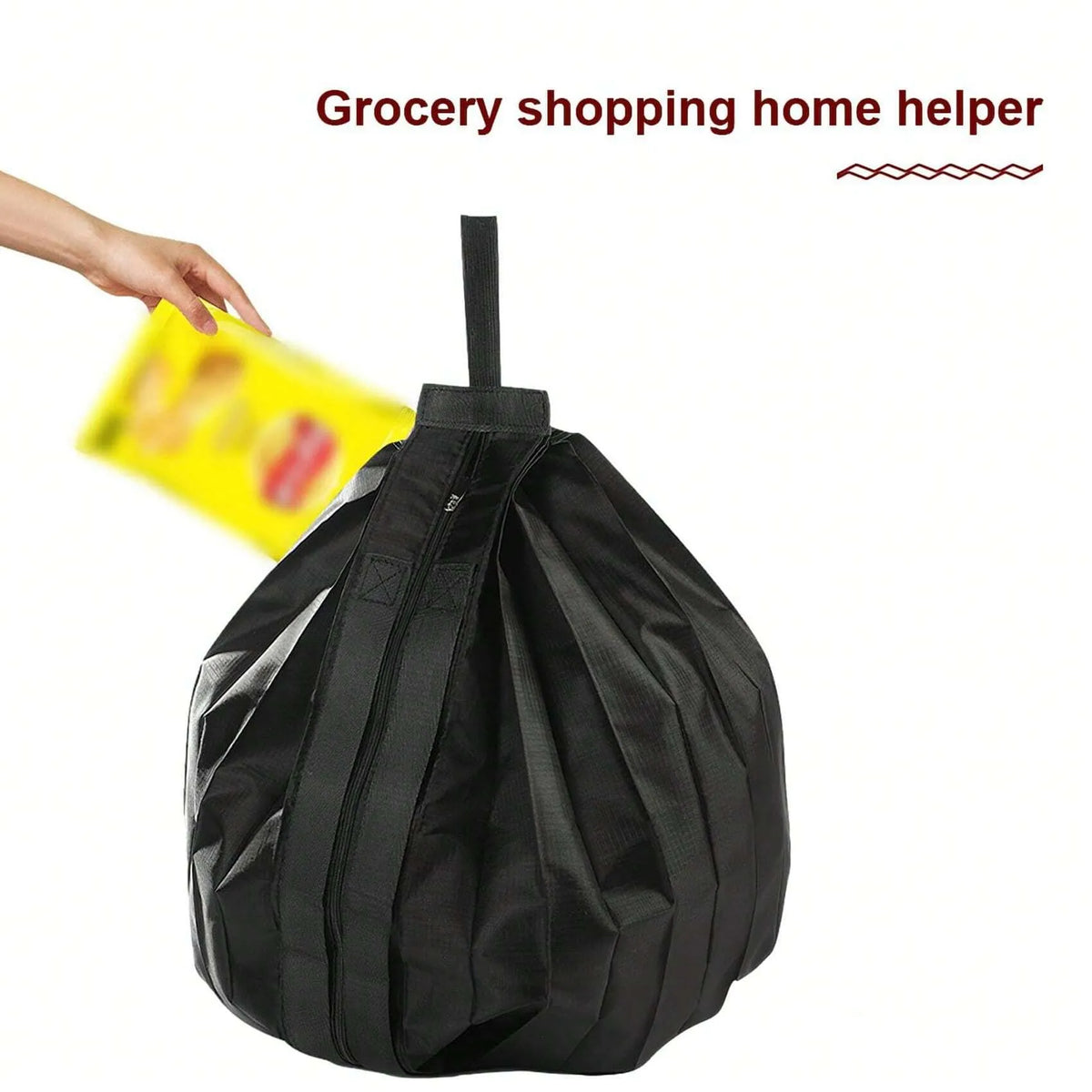 Eco-Friendly Foldable Shopping Bag - Portable, Durable, and Stylish for Every Occasion