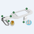 Universal Dual-Spray Smart Toilet Seat – Non-Electric, Adjustable Water Flow, Eco-Friendly, and Easy to Install 🚽💧