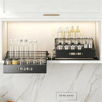 3-Tier Pull-Down Cabinet Spice Rack