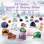 ✨ 2025 Crystal Advent Calendar – 24 Days of Healing Chakra Crystals & Healing Stones
