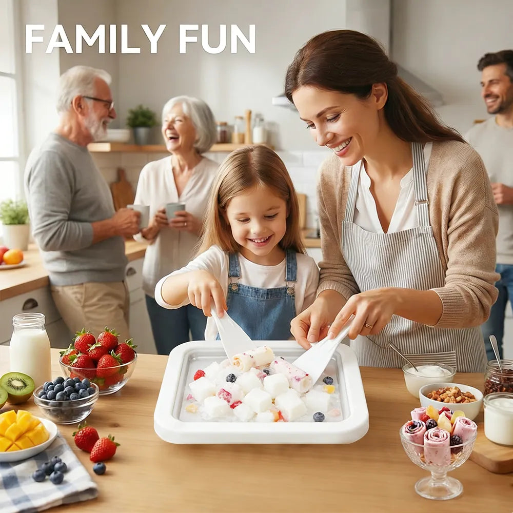 🍦 Rolled Ice Cream Maker Kit