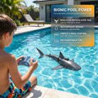 🦈💦2.4G Remote Control Shark Toy – Realistic Swimming RC Shark for Kids