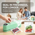 🥑✨Mini Vacuum Bag Sealer – Cordless Handheld Food Sealing Machine