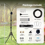 🌡 Portable Misting System – Cools by 20°F, No Electricity Needed 💧