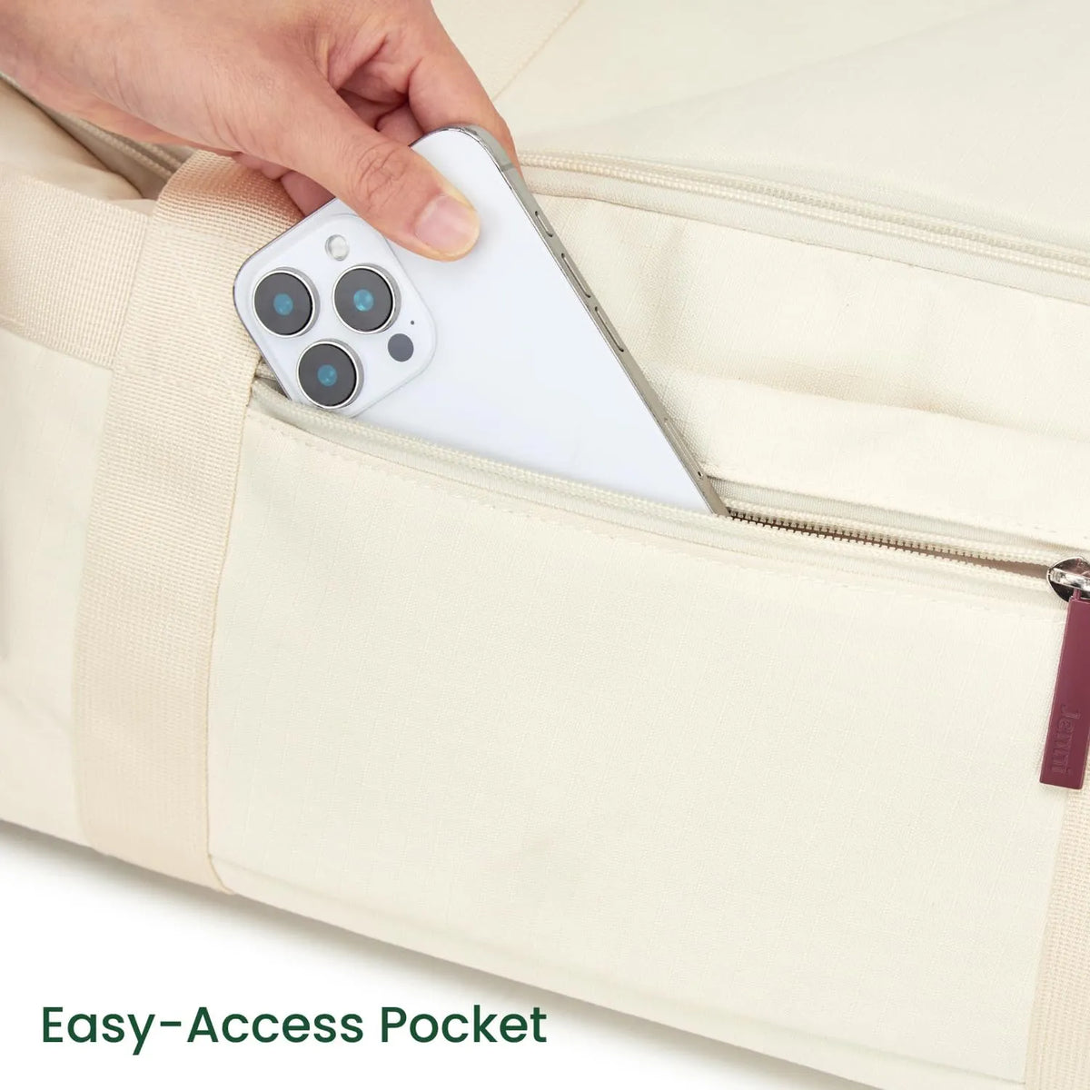 Convertible 60L Garment Weekender Bag with Shoe Compartment