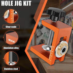 6/8/10mm Wooden Dowel Drilling Template Set