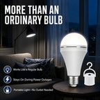 15W Rechargeable Emergency Light Bulb with Switch Hook