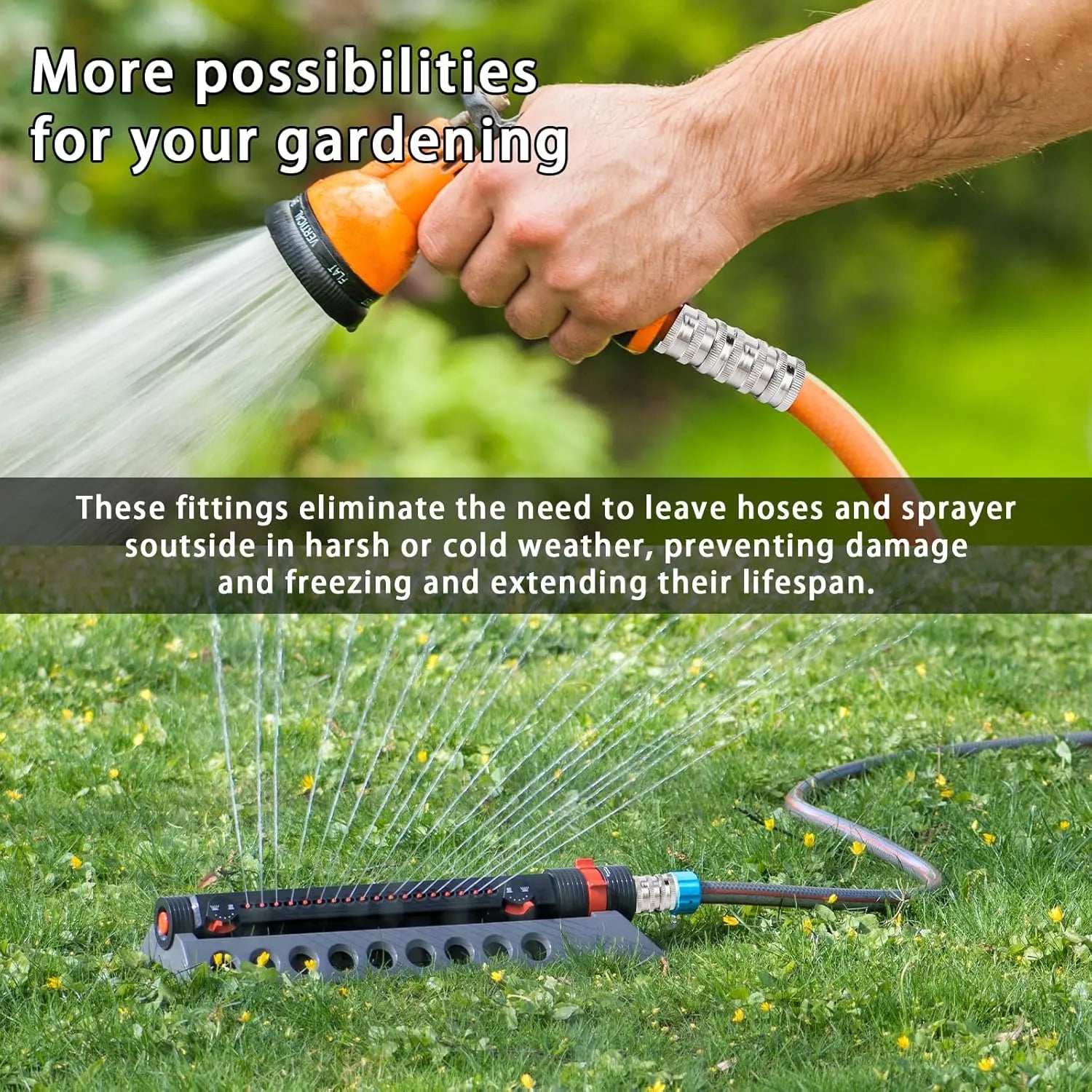 Garden Hose Quick Connect Fittings