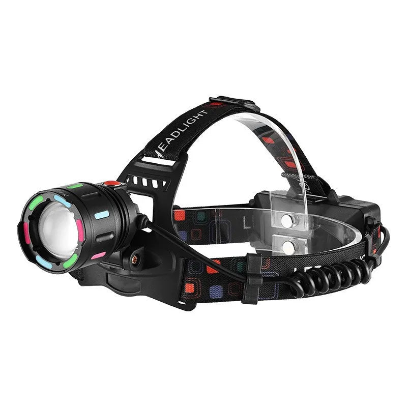 🔦 LED Headlamp – 90° Adjustable Super Bright Headlight