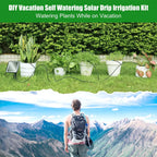 🌱 Solar-Powered Drip Irrigation System – Automatic Garden Watering Kit ☀️💧