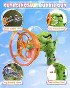 Electric Dinosaur Bubble Machine
