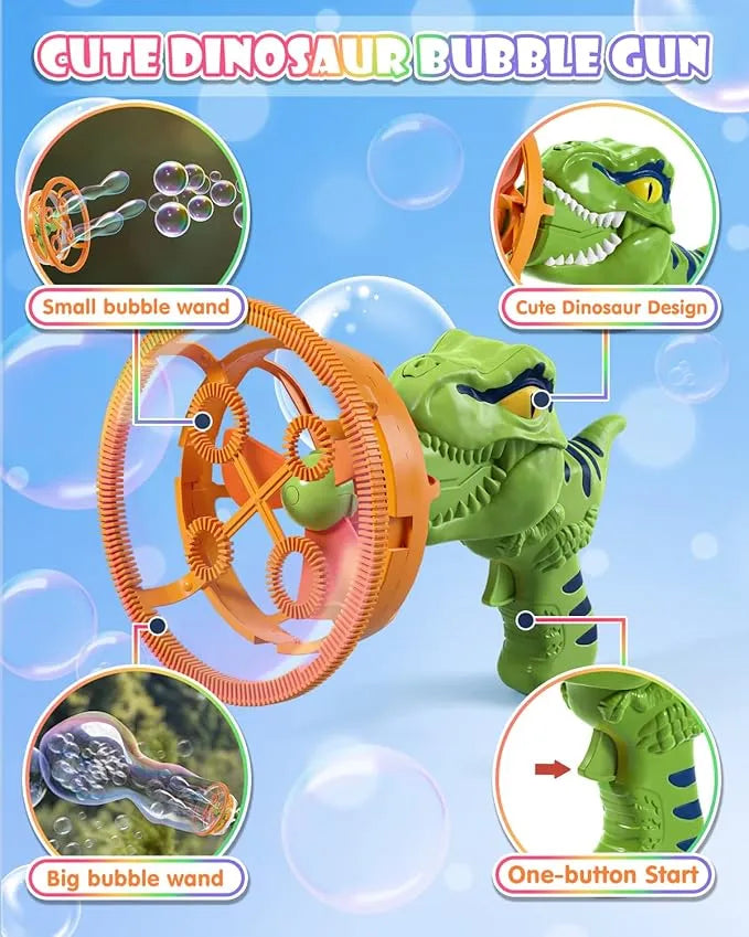 Electric Dinosaur Bubble Machine