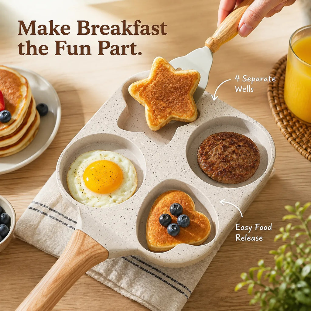 4-in-1 Shape Breakfast Pan