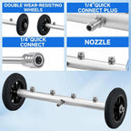 🚗Dual-Function Pressure Washer Undercarriage Cleaner & Surface Cleaning Attachment 🌊