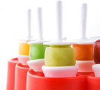 Mini DIY 9-Cavity Silicone Ice Pop Mold for Kids – Create Homemade Ice Cream & Frozen Treats