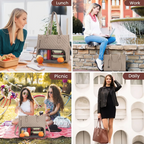 👜 3-in-1 Insulated Laptop Lunch Tote Bag