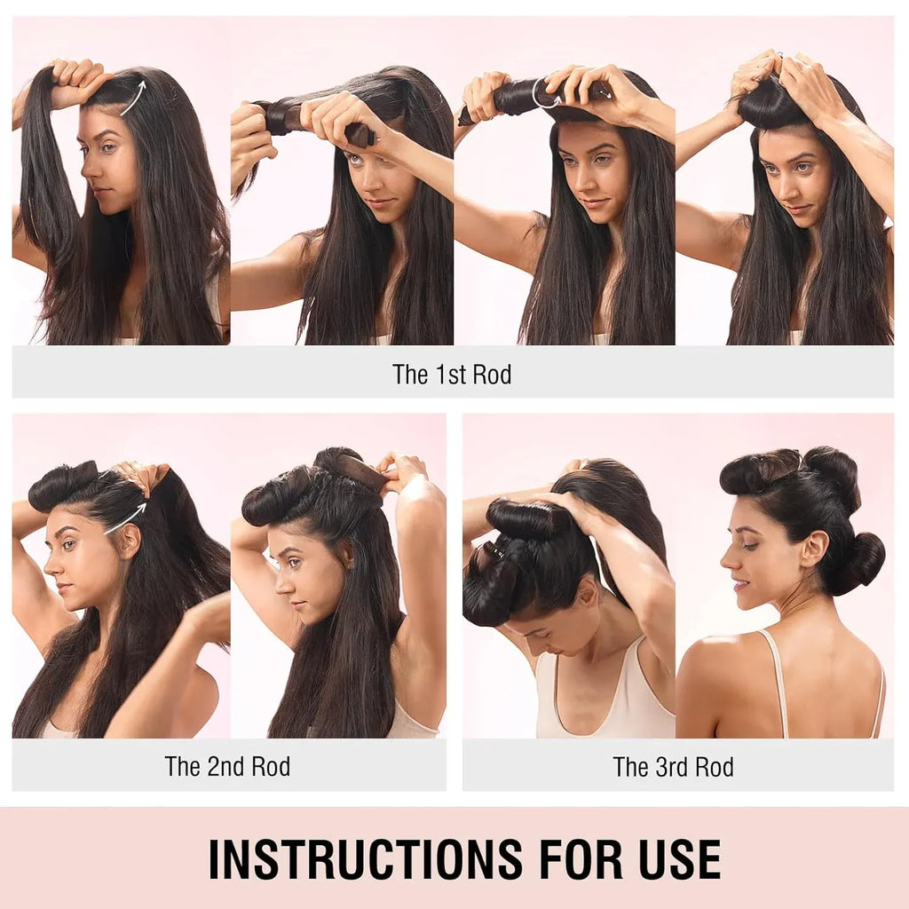 Wake Up With Perfect Curls —Heatless curling iron ✨