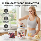 Portable Electric Juicer Cup with zero cord hassle 🥤: Drink fresh nutrient-rich smoothies without struggling with heavy blenders 🍓