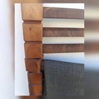 Space-Saving Swivel Solid Wood Trouser Rack