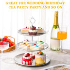 🍰 Stainless Steel Dessert Tower Stand