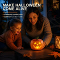 Animated Talking Pumpkin Projection Show