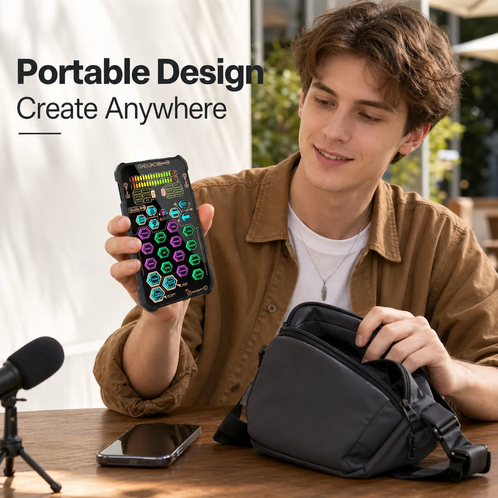 🎤Live Sound Card – Portable Voice Changer
