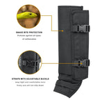 🐍 Hunting Snake Gaiters — Durable, Unisex Protection for Your Calves