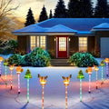 🎄 Solar Christmas Decorative Pathway Lights – 6 Pack 🎄