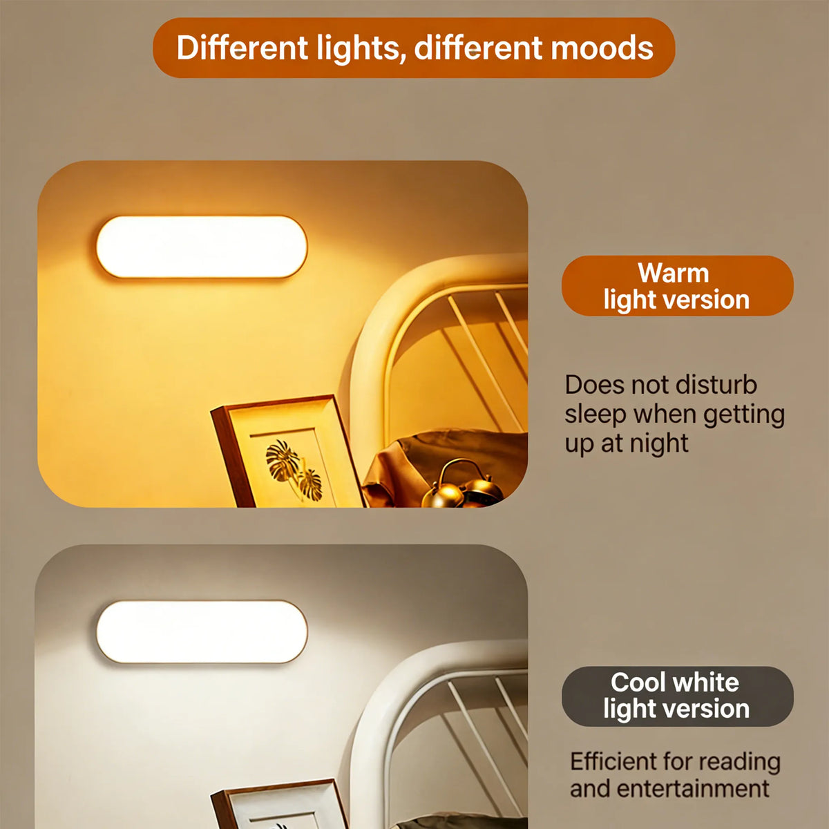🌙 Smart Motion Sensor LED Night Light