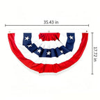🇺🇸Patriotic American Flag Bunting Decorations for July 4th & Memorial Day