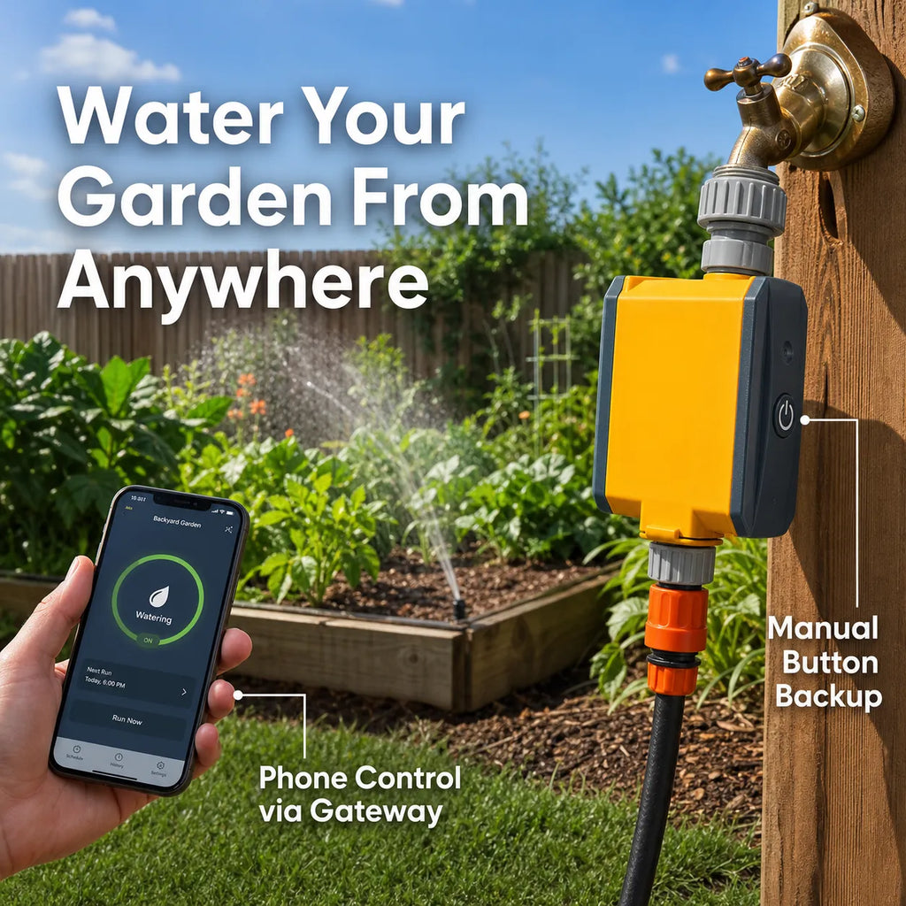 Smart Remote Garden Irrigation Controller