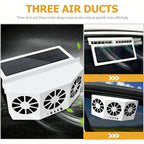 ☀️ Solar-Powered Car Ventilation Fan